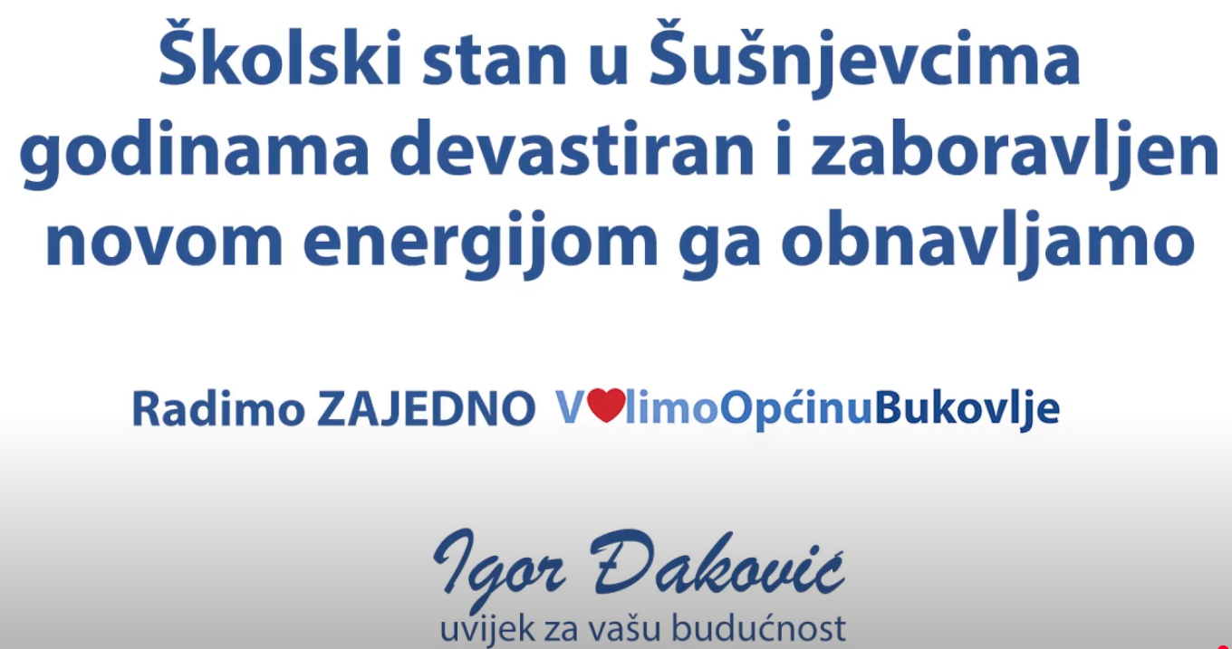 Školski stan Šušnjevci